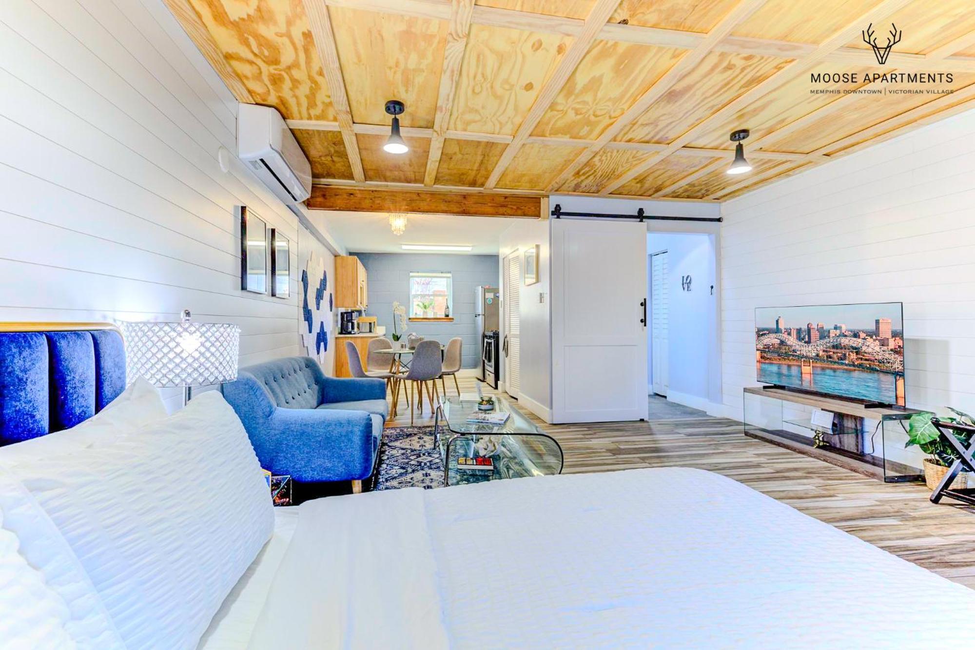 The Moose #3 - Modern Luxe Studio With Free Gated Parking & Wifi Мемфис Екстериор снимка