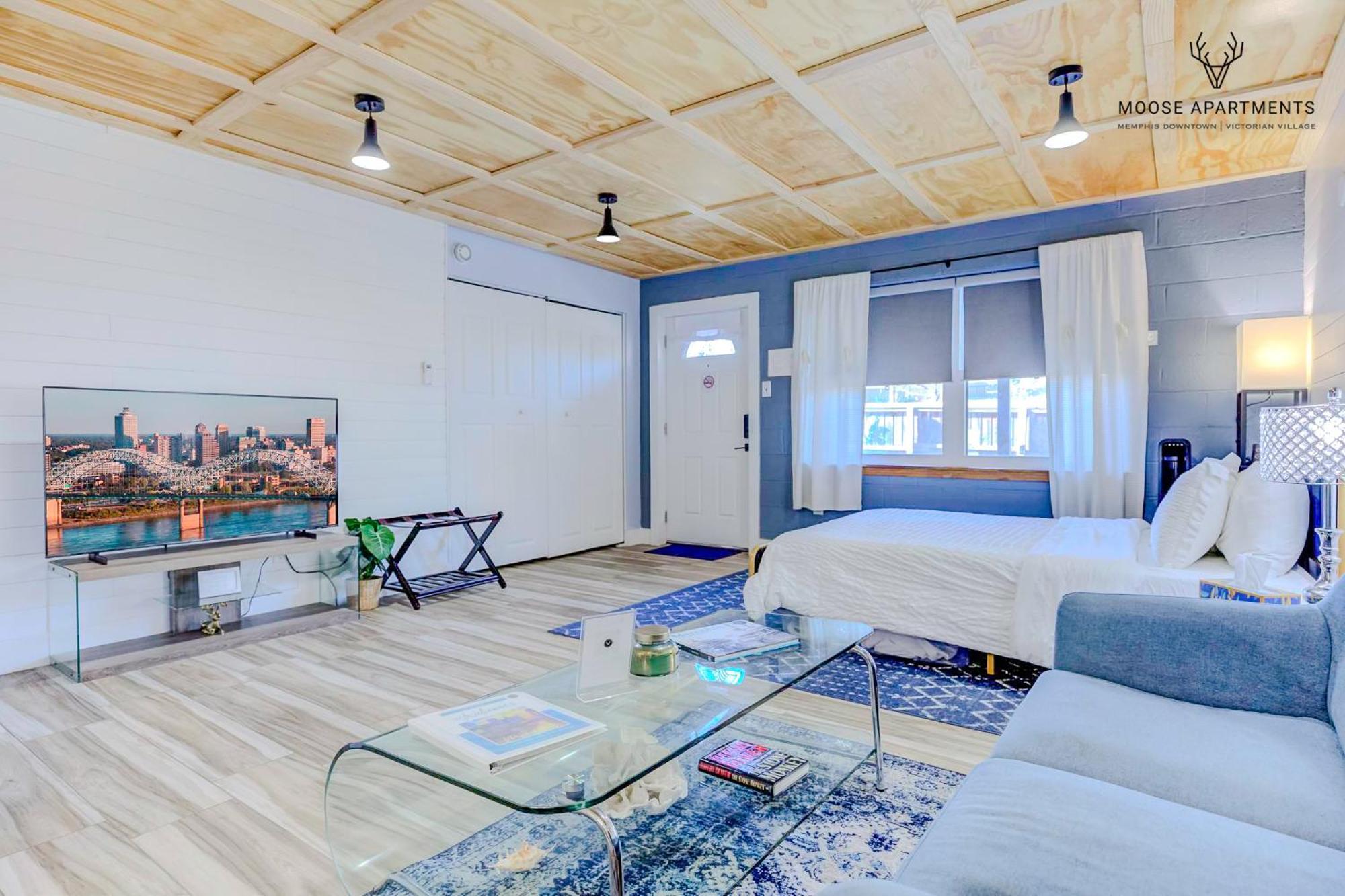 The Moose #3 - Modern Luxe Studio With Free Gated Parking & Wifi Мемфис Екстериор снимка